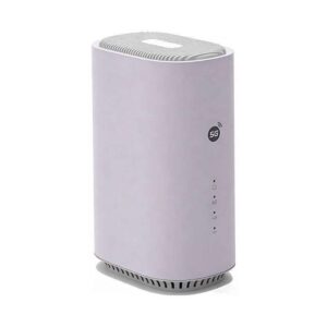 Cylindrical Lavender Mesh Wi-Fi Access Point Node