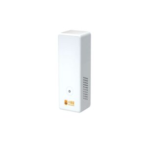 Compact Vertical White Wi-Fi Signal Booster Extender
