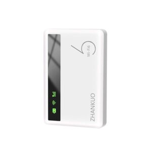 Slim White Credit Card Size Ultra Portable Pocket Wi-Fi