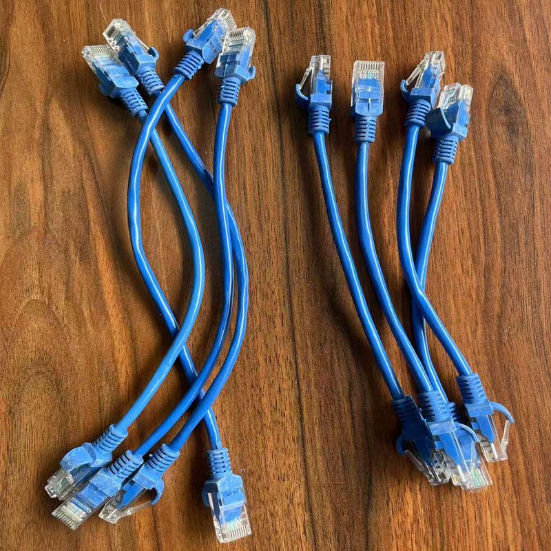 High Performance Blue Cat6 Network Patch Cables Multi Pack