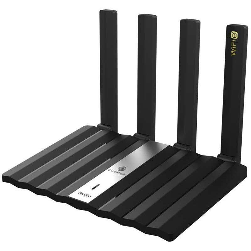Premium 5 Antenna Gigabit Smart Wi-Fi Router Black