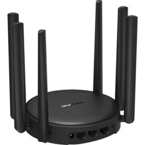 Circular Base Dual Band 4 Antenna High Power Wireless Router